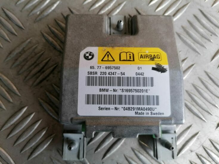 Drošības spilvena vadības bloks priekš BMW 525 E60 2004 BLACK