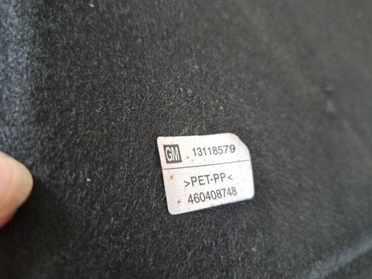 Bagāžnieka grīda priekš OPEL MERIVA 2004