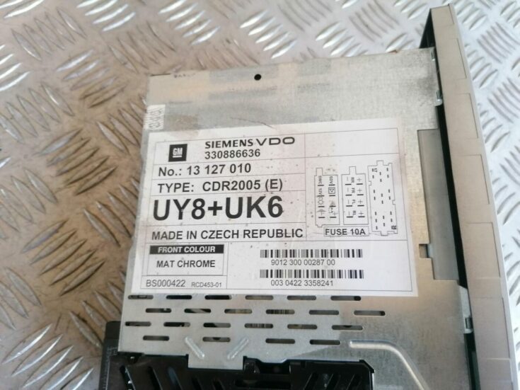 CD/DVD/Navigācijas bloks priekš OPEL MERIVA 2004