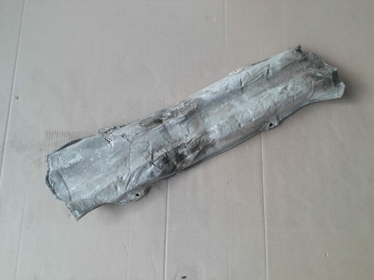 Izpūtēja sistēmas karstuma aizsargs priekš AUDI A4 2000 AVANT
