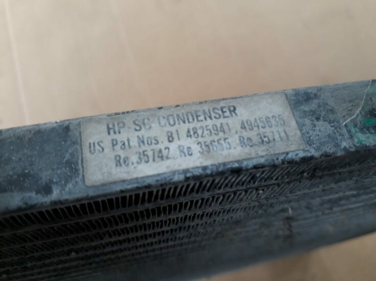 Gaisa kondicioniera radiators priekš AUDI A4 2000 AVANT