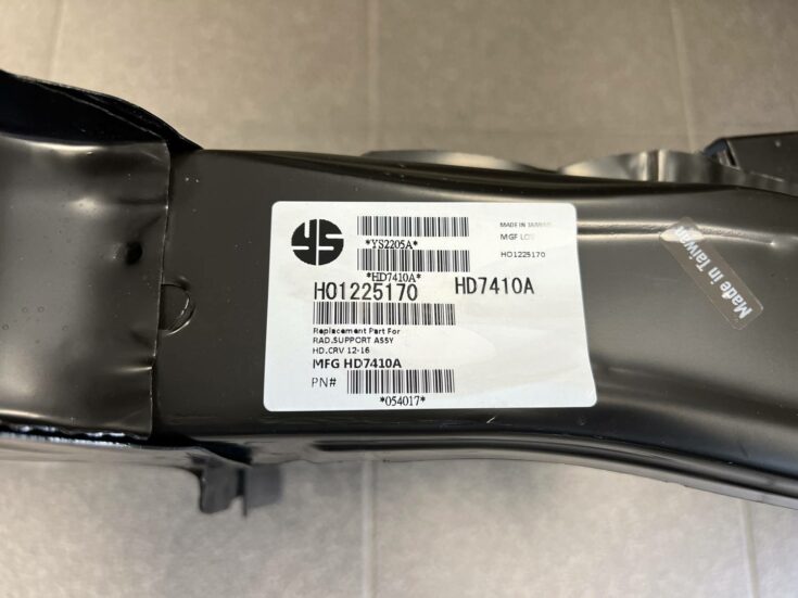 Priekšējā radiatora rāmis priekš HONDA CRV 2012-2014