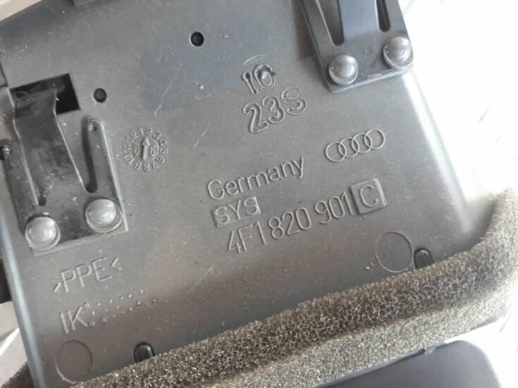 Mērinstrumentu paneļa gaisa vads, pa kreisi priekš AUDI A6 AVANT 2006