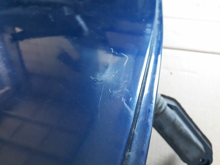 Aizmugurējās kreisās durvis priekš BMW 530D E61 2006 TOURING BLUE