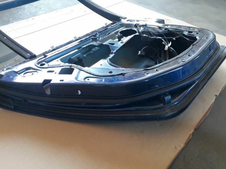 Aizmugurējās kreisās durvis priekš BMW 530D E61 2006 TOURING BLUE