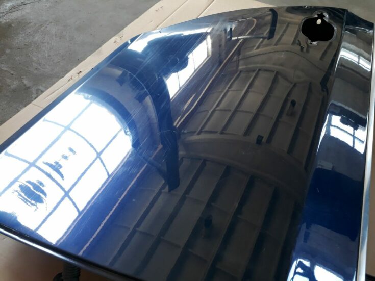 Aizmugurējās labās durvis priekš BMW 530D E61 2006 TOURING BLUE