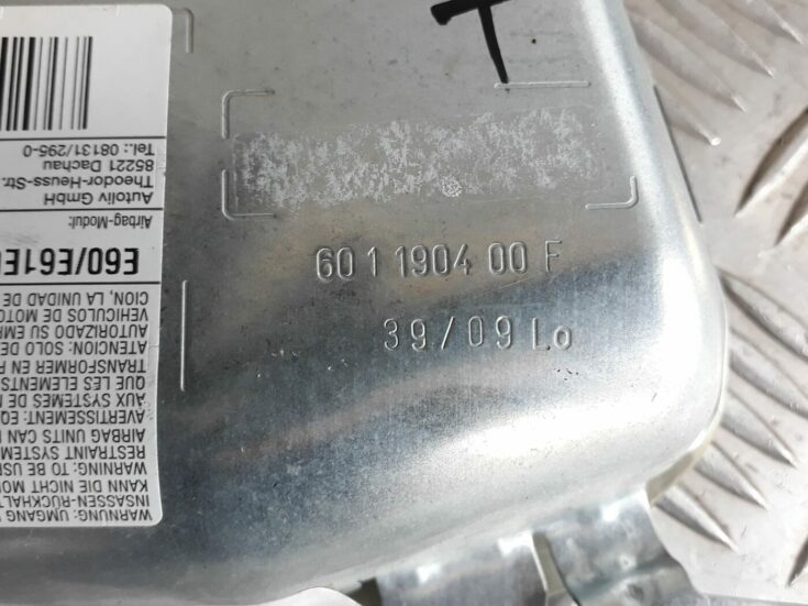 Priekšējo durvju drošības spilvens priekš BMW 530D E61 2006 TOURING BLUE