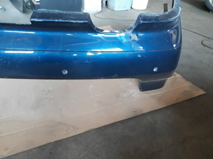 Aizmugures buferis priekš BMW 530D E61 2006 TOURING BLUE
