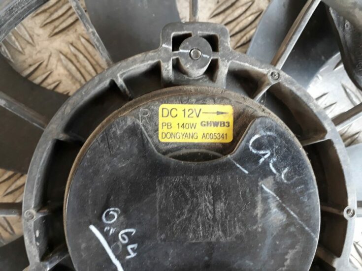 Dzesēšanas radiatora ventilators priekš HYUNDAI I20 2011