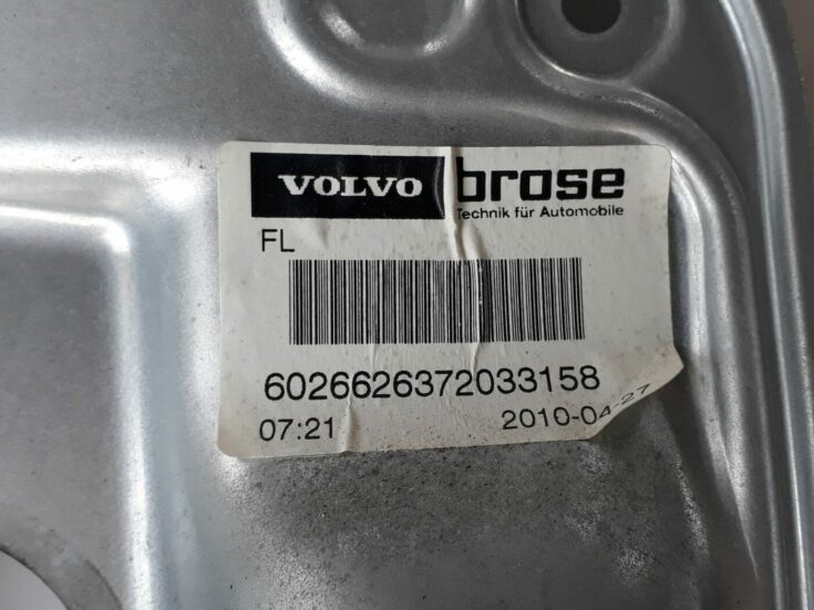 Stikla pacelšanas mehānisma panele priekš VOLVO V70 2010