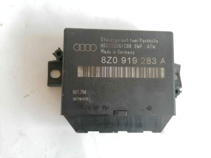 Parkošanās devēju vadības bloks priekš AUDI A4 2001 SEDAN