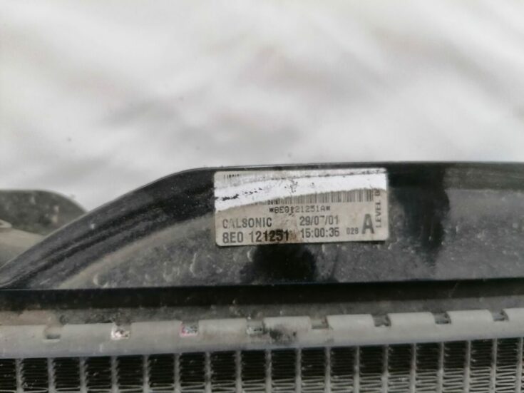 Dzesēšanas radiators priekš AUDI A4 2001 SEDAN