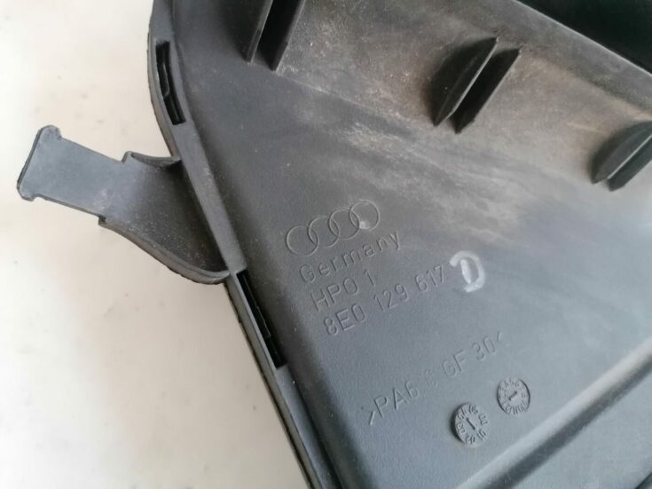 Gaisa filtra korpusa caurule priekš AUDI A4 2001 SEDAN