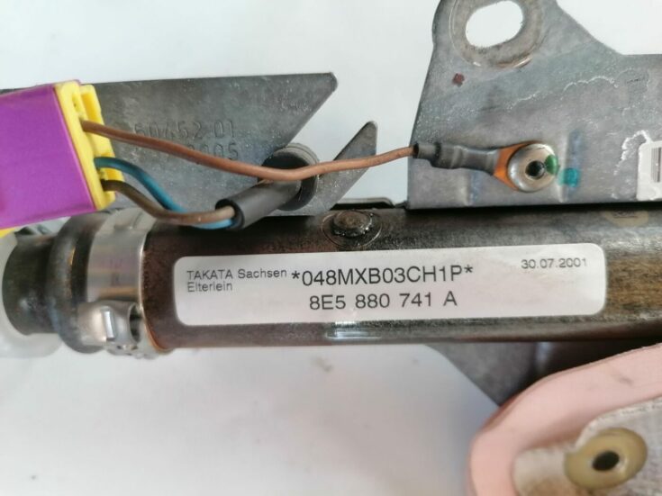 Griestu drošības spilvens, pa kreisi priekš AUDI A4 2001 SEDAN
