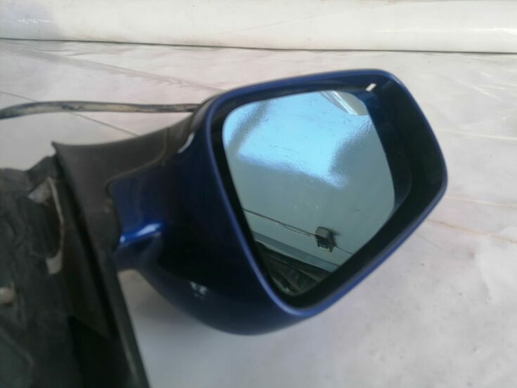 Ārējais spogulis, pa kreisi priekš VW PASSAT 2003 UNIVERSAL BLUE