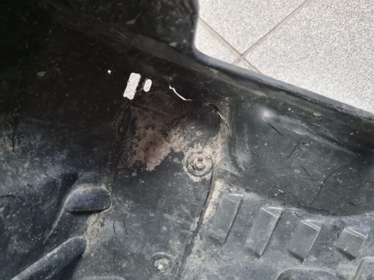 Priekšējais labais paspārns priekš HONDA ACCORD 2008