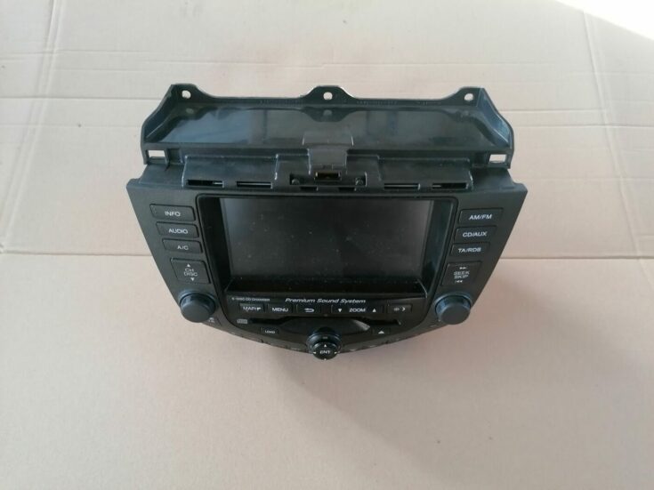 CD/DVD/Navigācijas bloks priekš HONDA ACCORD 2003 SILVER