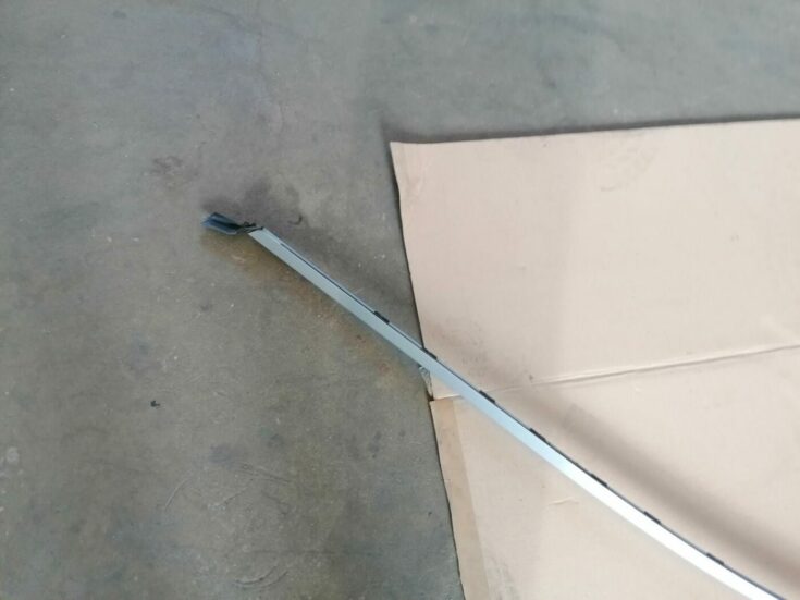 Jumta moldings priekš OPEL VECTRA C 2002