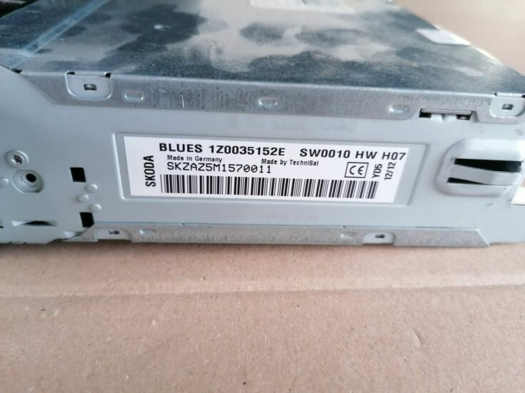 CD/DVD/Navigācijas bloks priekš SKODA YETI 2012
