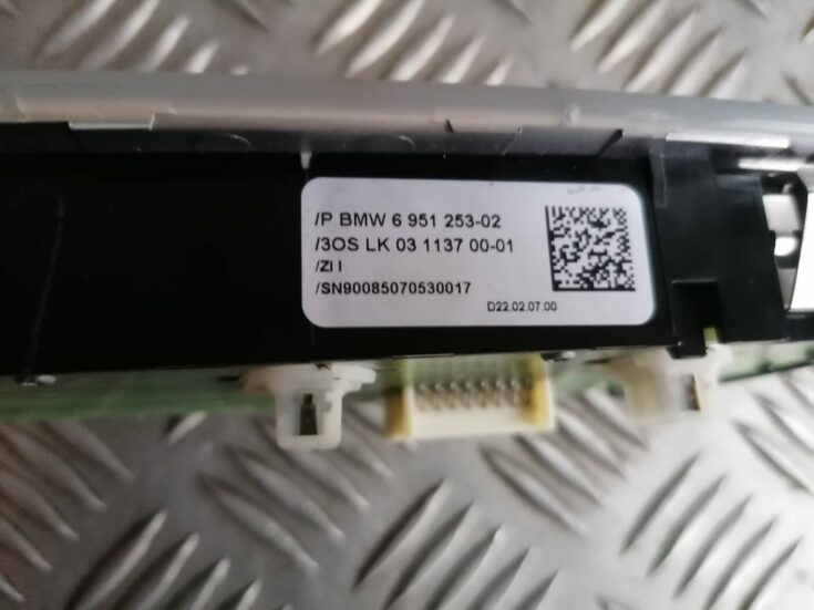 Aizmugurējo sēdvietu apgaismojums priekš BMW 1 E87 2007 GRAPHITE