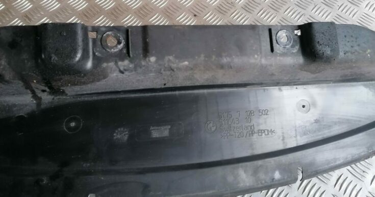 Priekšēja bufera aizsargs priekš BMW 1 E87 2007 GRAPHITE