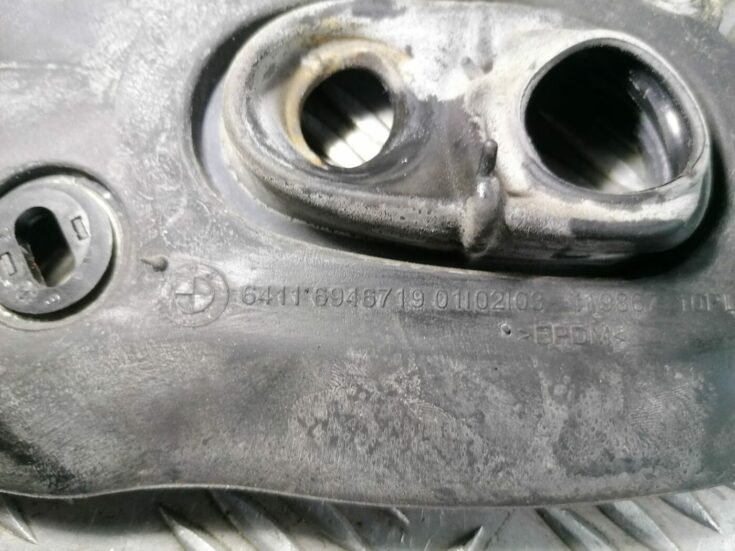 Gaisa kondicionētāja blīvējuma plāksne priekš BMW 1 E87 2007 GRAPHITE