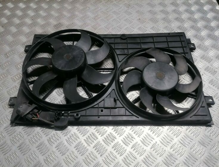 Dzesēšanas radiatora ventilators priekš SKODA OCTAVIA 2012