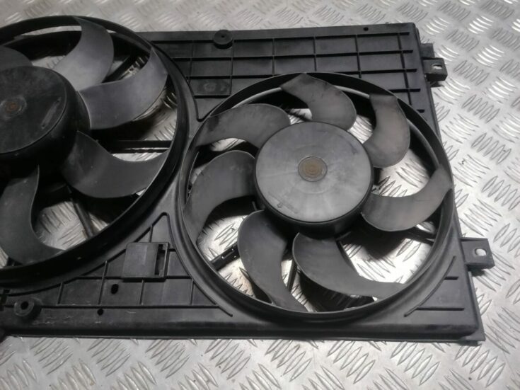Dzesēšanas radiatora ventilators priekš SKODA OCTAVIA 2012