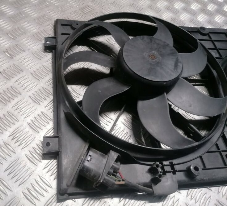 Dzesēšanas radiatora ventilators priekš SKODA OCTAVIA 2012