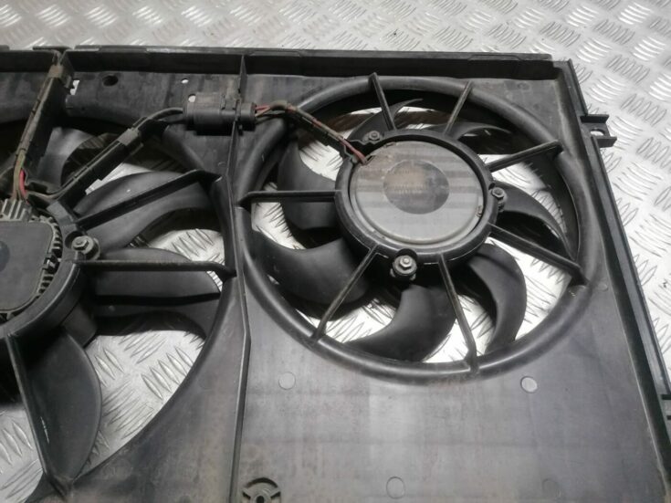 Dzesēšanas radiatora ventilators priekš SKODA OCTAVIA 2012