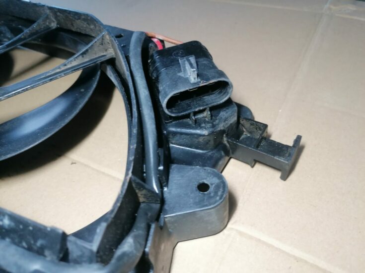 Dzesēšanas radiatora ventilators priekš OPEL ZAFIRA 2002