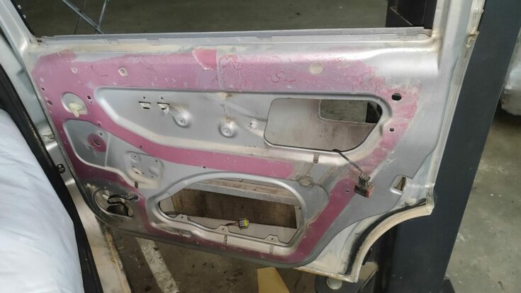 Aizmugurējās labās durvis priekš OPEL ZAFIRA 2002