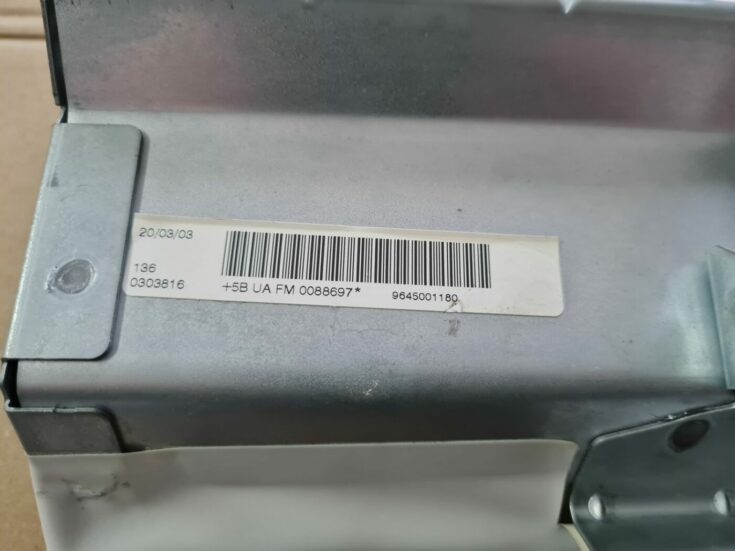 Mērinstrumentu paneļa drošības spilvens priekš PEUGEOT 307 2003