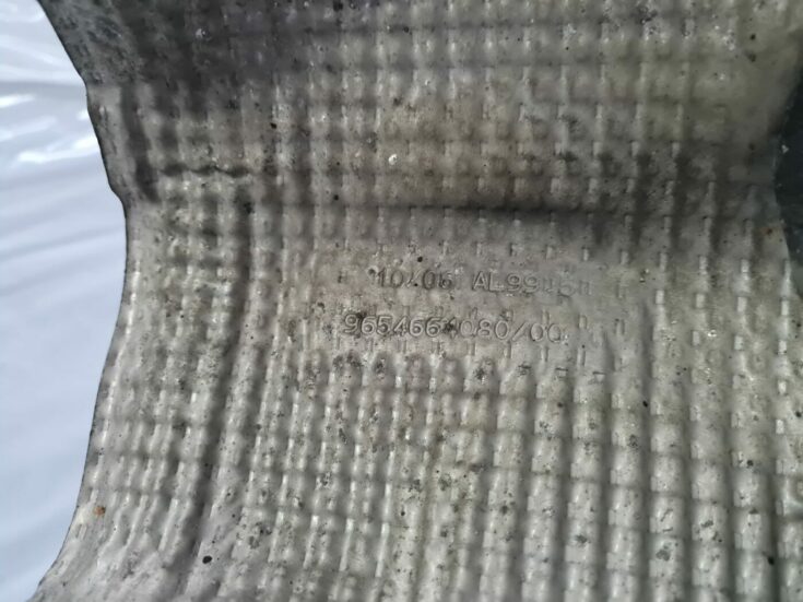 Izpūtēja sistēmas karstuma aizsargs priekš CITROEN C4 2006-2