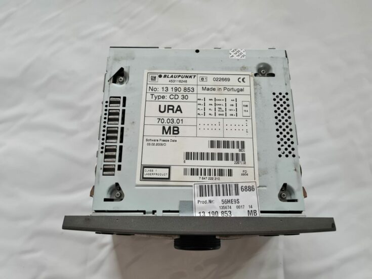 CD/DVD/Navigācijas bloks priekš OPEL VECTRA C 2006