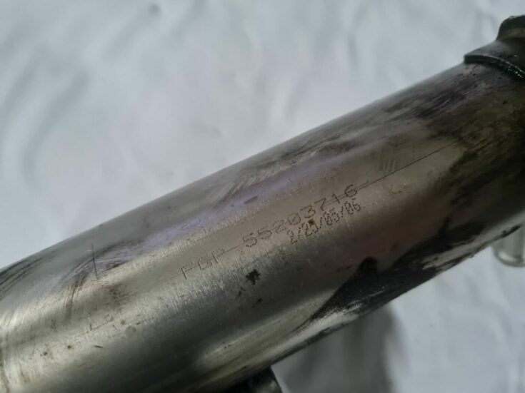 EGR vārsta dzesētājs priekš OPEL VECTRA C 2006