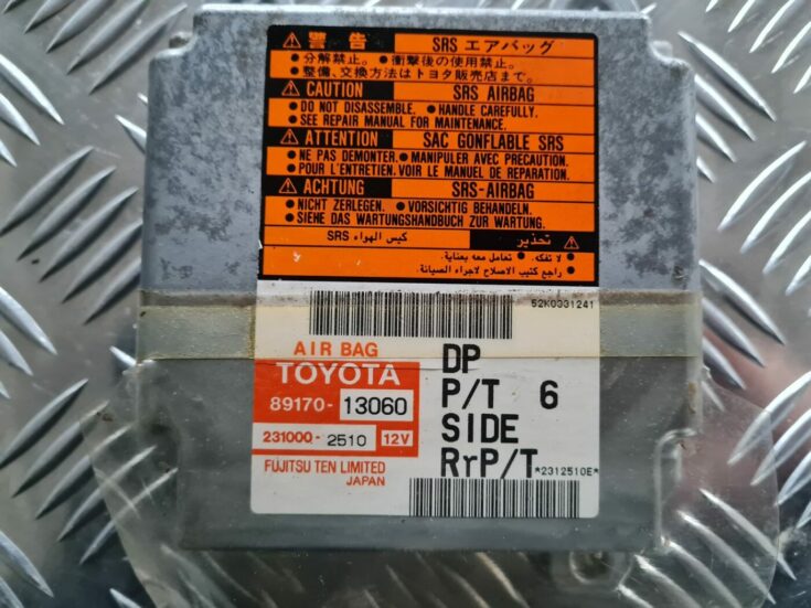 Drošības spilvena vadības bloks priekš TOYOTA COROLLA VERSO 2003