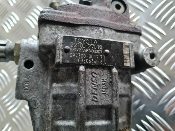 Augstspiediena degvielas sūknis priekš TOYOTA COROLLA VERSO 2003
