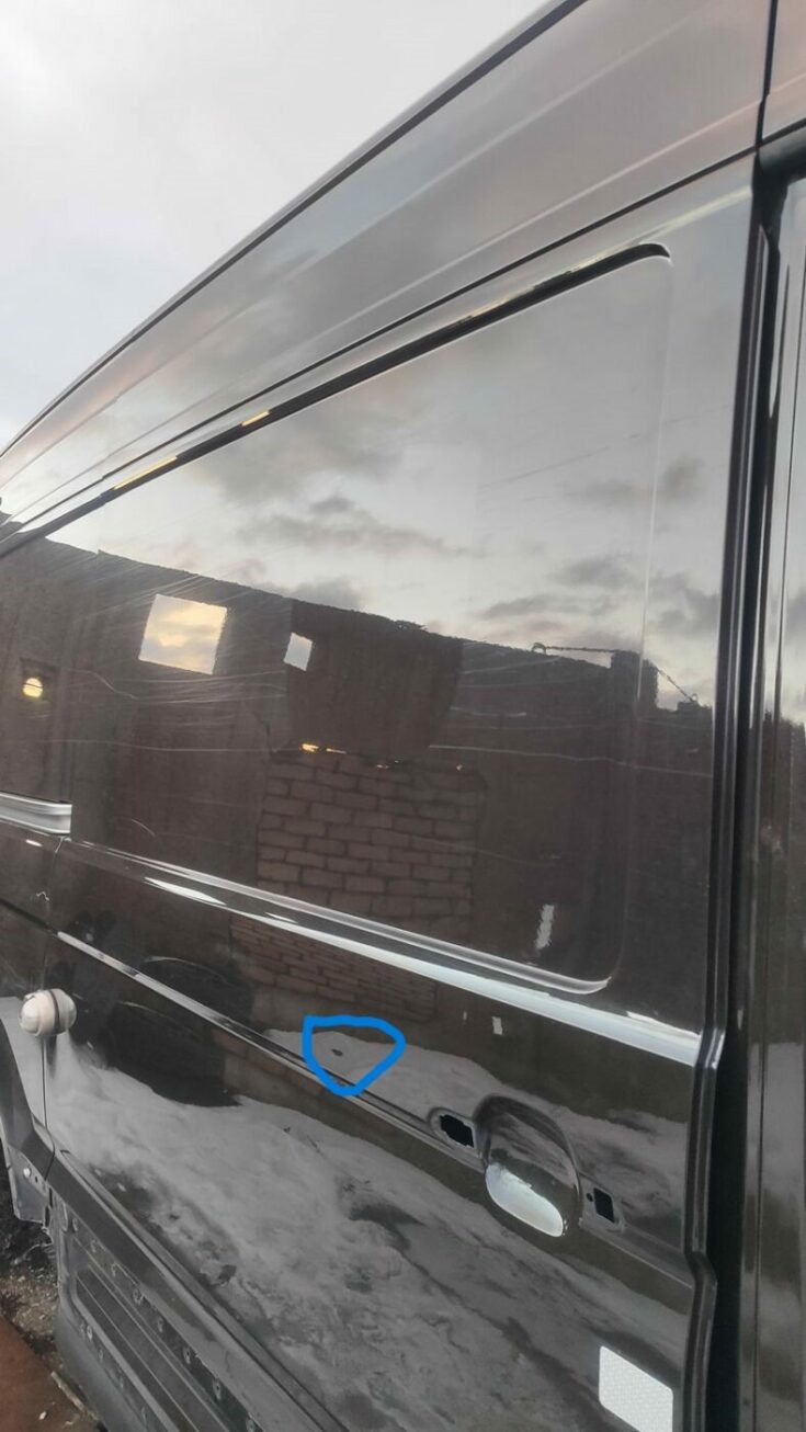 Sānu bīdāmās durvis priekš VW CRAFTER 2018