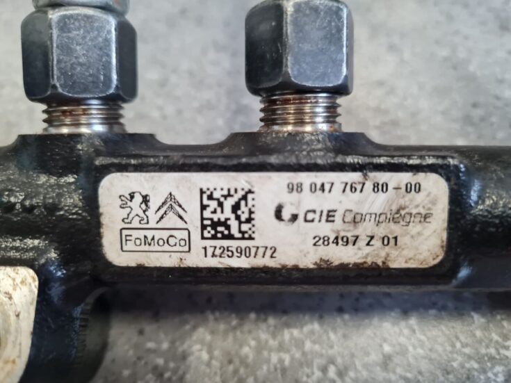 Degvielas sadales caurule priekš CITROEN C4 2018