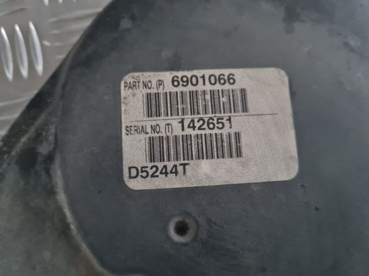 Spriegojuma jostas pārvalks priekš VOLVO V70 2003 SILVER