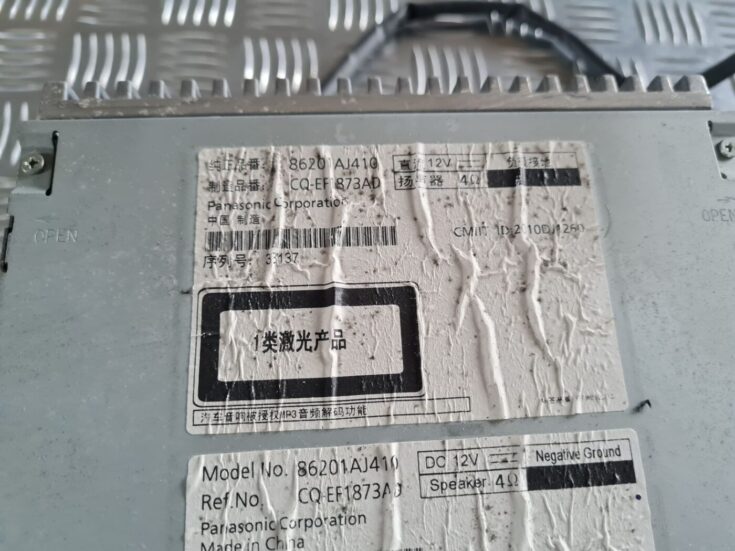 CD/DVD/Navigācijas bloks priekš SUBARU LEGACY 2010