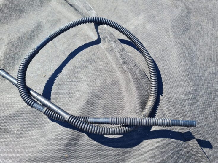 Degvielas tvertnes ventilācijas caurule priekš BMW 530D E61 2006 TOURING TITANSILVER