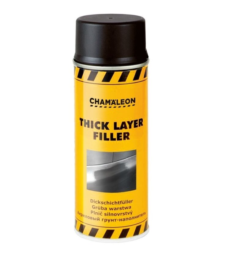 Finishing spray primer, black 400 ml 1