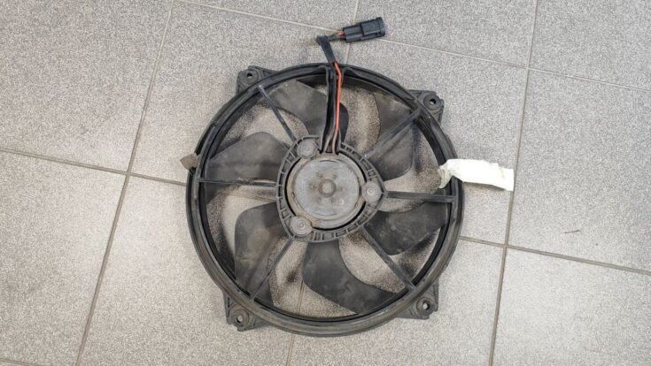 Dzesēšanas radiatora ventilators priekš CITROEN PICASSO 2007 7