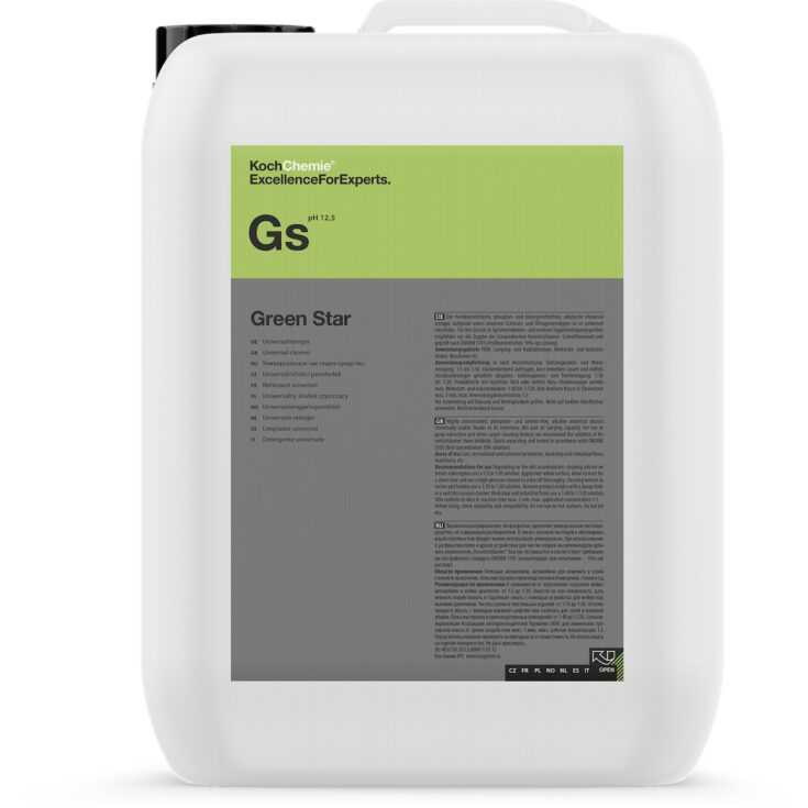 Green Star Universal Cleaner 22KG KOCH CHEMIE Autoķīmija virsbūvei