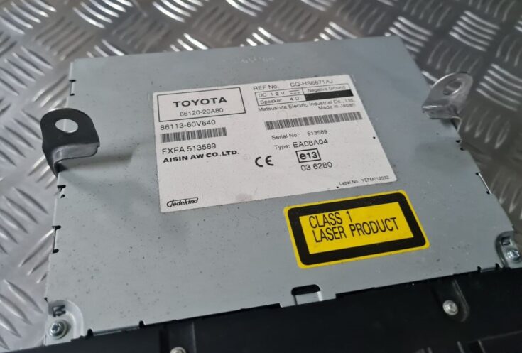 CD/DVD/Navigācijas bloks priekš TOYOTA AVENSIS 2010