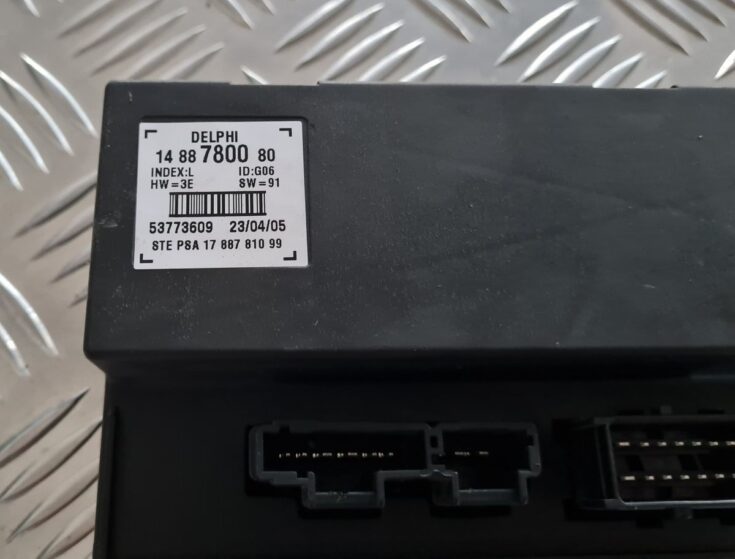 Durvju vadības bloks priekš CITROEN C8 2005