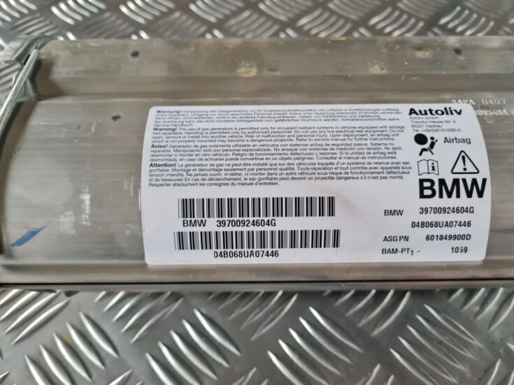 Mērinstrumentu paneļa drošības spilvens priekš BMW 6 E63 645 2004