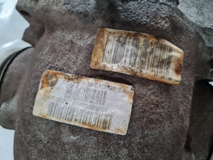 Aizmugurējais reduktors priekš BMW 6 E63 645 2004